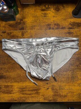 2eros V30 Swim Brief - MetaLux Silver